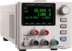 E36104A, Источник питания постоянного тока 35 Вт, 35 В, 1 А
