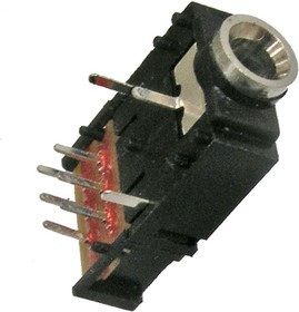 CKX3-3.5-15 гнездо на плату, Гнездо на плату аудио разъёма CKX3-3.5-15