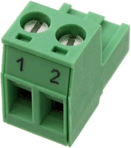 1758364, Pluggable Terminal Blocks 2 Pos 5.08mm pitch Plug 24-12 AWG Screw