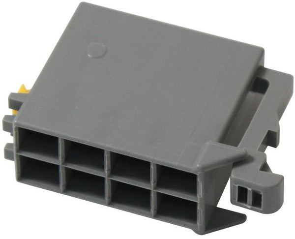 963120-1, Корпус разъема розетка 8 контакт(-ов) 5мм прямой монтаж на кабель серый коробка автомобильного применения 963120-1, Корпус разъема розетка 8 контакт(-ов) 5мм прямой монтаж на кабель серый коробка автомобильного применения