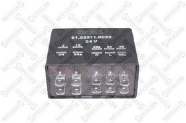 88-05809-SX, 88-05809-SX_реле поворотов !10 контактов, 24Vx21W\ MAN