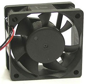 RQD 6020MS 12VDC, (60*60*20 12V), Вентилятор 12В 60x60х20мм, 4800 об/мин., 42.5м3/час, 28дБ, подшипник скольжения, тип вывода - провод