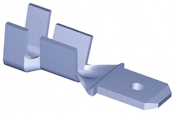 61687-2, Клеммы быстрого отключения, FASTON 187, Штекерный Быстрого Соединения, 4.75мм x 0.81мм 61687-2, Клеммы быстрого отключения, FASTON 187, Штекерный Быстрого Соединения, 4.75мм x 0.81мм