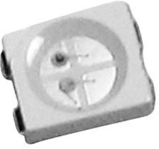 MP007089, Светодиод, Красный, Желтый, SMD (Поверхностный Монтаж), 120 °, Прямоугольная, R 20мА, Y 20мА