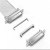8309-8000, 8300 9 Way Right Angle Cable Mount D-sub Connector Socket, 1.27mm Pitch 8309-8000, 8300 9 Way Right Angle Cable Mount D-sub Connector Socket, 1.27mm Pitch