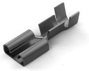 280001-9, Quick Disconnect Terminal 13-17AWG Brass RCP 19mm Tin T/R