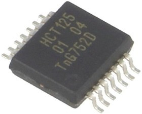 74HCT125DB,112, IC: digital; buffer,non-inverting,line driver; Ch: 4; CMOS,TTL