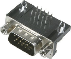 DHR-15M(B) (DS1038-15M), Вилка 15 pin высокой плотности на плату