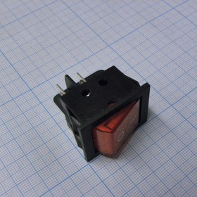 SWR 201-3A3 Ч/К IRS, Переключатель клавишный с подсветкой