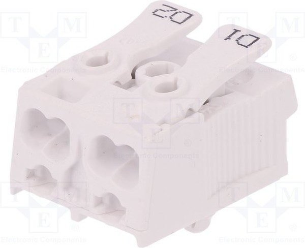 SLK3/2/D1-D2, Соединитель: монтажный, Кол-во полюс: 2, 0,5-2,5мм2, 450В, 24А