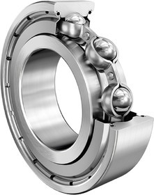 607-2Z-HLN Single Row Deep Groove Ball Bearing- Both Sides Shielded 7mm I.D, 19mm O.D