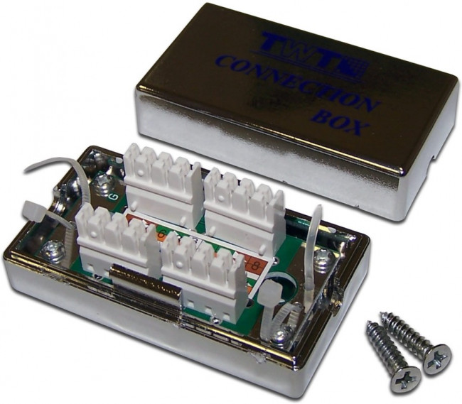 Соединительный модуль, экранированный, категории 5е, TWT-CN110STP5E Соединительный модуль, экранированный, категории 5е, TWT-CN110STP5E