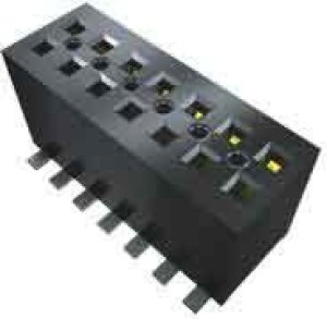 FLE-114-01-G-DV, FLE Series Straight Surface Mount PCB Socket, 28-Contact, 2-Row, 1.27mm Pitch, Solder Termination