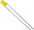 L-7104LYD, 2.5 V Yellow LED 3mm Through Hole, L-7104LYD