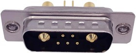 681M7W2103L101, Комбинированный разъем D Sub, Power-D 681M Series, DA-7W2, Штекер, 7 контакт(-ов)