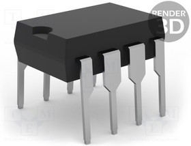 AS358P-E1, IC: операционный усилитель; 3?36В; Ch: 2; DIP8; туба