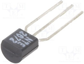 NTE2672, Транзистор: NPN, биполярный, 50В, 0,2А, 0,6Вт, TO92