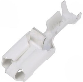 154718-3, Контакт обжимной гнездо 6.3*0.8мм (max=7.37мм) 14-18AWG L= 22.5мм луженый автомобильного применения рейка