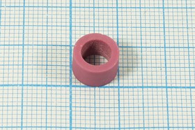 Изоляционная втулка проходная 9,5x6,4x5,5, материал керамика, фиолетовый