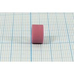 Изоляционная втулка проходная 9,5x6,4x5,5, материал керамика, фиолетовый