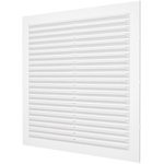 233-016, Решетка вентиляционная вытяжная АБС 170x240, бел. 1724С 233-016, Решетка вентиляционная вытяжная АБС 170x240, бел. 1724С
