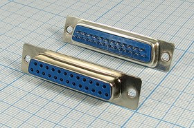 ГнездоD-SUB, 25HP, на кабель, DS1033-25F [DB-25F]; №405 C гн D-SUB\25HP\каб\\ DS1033-25FBNSiSS-CT [DB-25F]