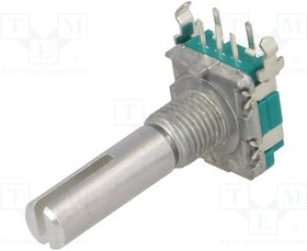 EC11B15242, Энкодер: увеличивающий, THT, 15имп./об, Пол: 30, два сигнала А и В