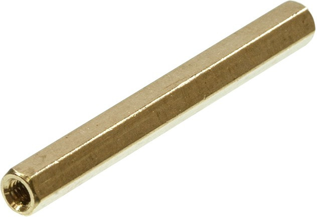 PCHSS-45, стойка для печатной платы латунная М3 шестигранная (L-KLS8-DBK-M3-E4.7-L45) PCHSS-45, стойка для печатной платы латунная М3 шестигранная (L-KLS8-DBK-M3-E4.7-L45)