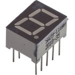 SA39-11GWA, Индикатор зеленый, 9.9мм, 7х1, 6.4мКд общий анод