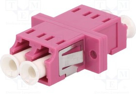 LOG-FA02LC4, Разъем: световодный, гнездо, проходник, LC, с обеих сторон, "мама"