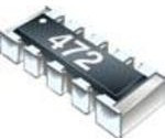 CAY17-103JALF, Res Thick Film Array 10K Ohm 5% 0.25W(1/4W) ±250ppm/°C BUS 10-Pin 1206(8 X 0603) Conv