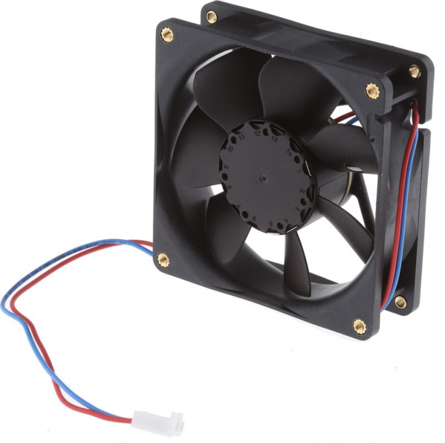 8412NH-RS0, 8400 N Series Axial Fan, 12 V dc, DC Operation, 79m³/h, 2.2W, 80 x 80 x 25mm