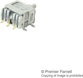 G3T12AH, Рычажный переключатель, Вкл.-Вкл., SPDT, Без Подсветки, Серия G3T, SMD (Поверхностный Монтаж)