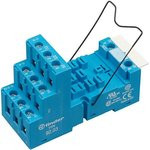 92.03SMA, Розетка с винтовыми клеммами (с зажимной клетью) для реле 62.31, 62.32, 62.33; применяются