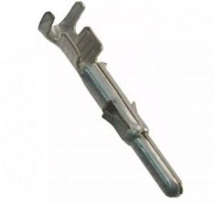 350654-1, Контакт, Серия Universal MATE-N-LOK, Штырь, Обжим, 14 AWG