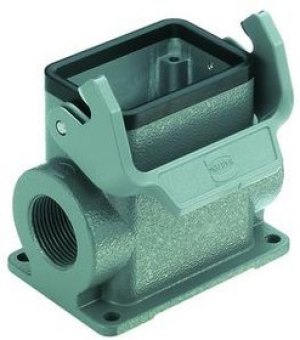 19300060292, Heavy Duty Power Connectors SURFACE MOUNTING HSG HAN 6B 2 SIDE ENTRY