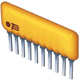 4609X-101-562LF, Резисторная сборка: X, 5,6кОм, Кол-во резисторов: 8, THT, 0,2Вт