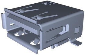 292303-9, USB Connectors USB Type A Recept Female SMD/SMT