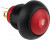 DPWL1CGRR, Illuminated Miniature Push Button Switch, Momentary, Panel Mount, 12.9mm Cutout, SPST, Red LED, IP67