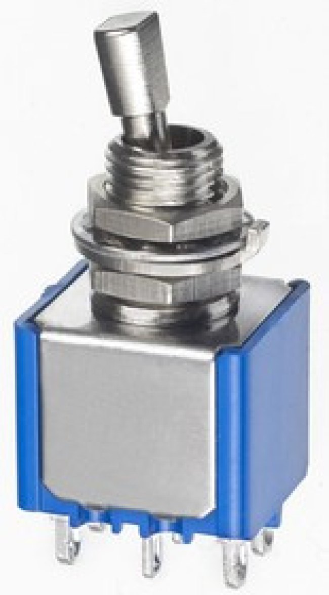 5646A12, Toggle Switch, Panel Mount, On-On, DPDT, Solder Lug Terminal, 30V dc 5646A12, Toggle Switch, Panel Mount, On-On, DPDT, Solder Lug Terminal, 30V dc
