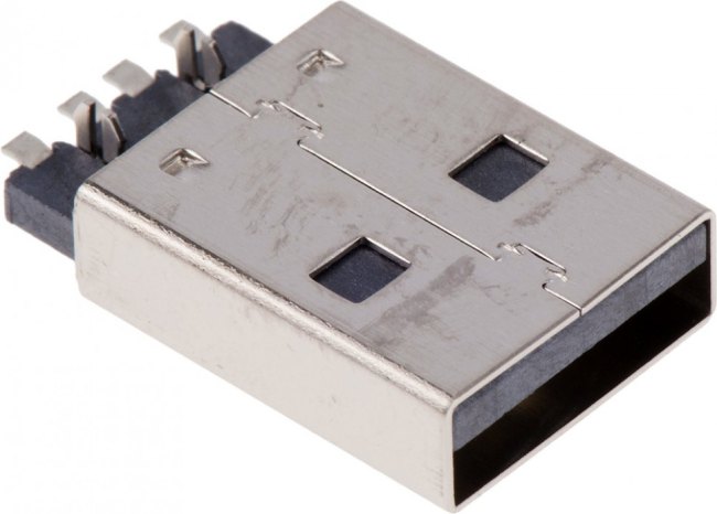 629004113921, USB Connectors WR-COM Type A SMT 4Pin W/Clip Male 629004113921, USB Connectors WR-COM Type A SMT 4Pin W/Clip Male
