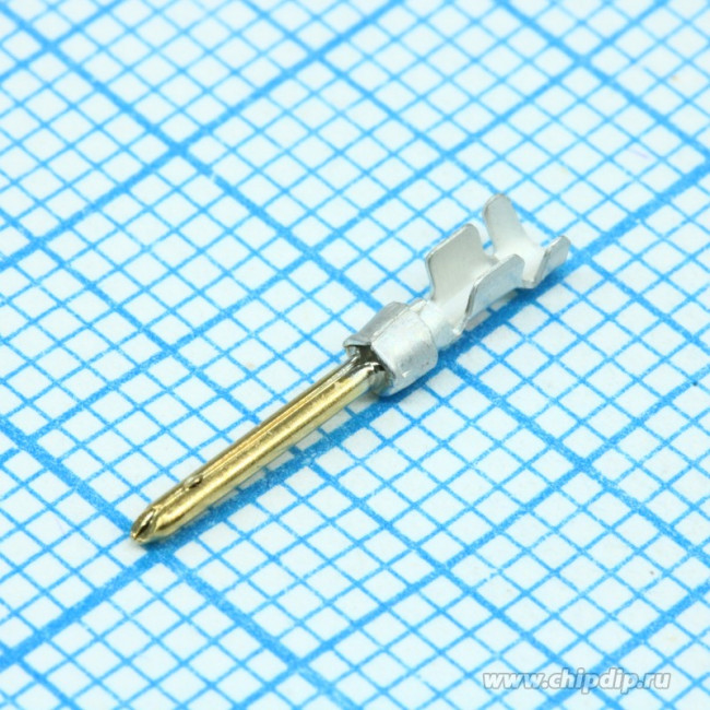 166293-1, D-SUB контакт штырь на провод 24-20 AWG, серия HD20