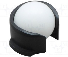 POLOLU-957, Опорный шарик, Набор: шарик,корпус, на корпус, d: 12,7мм, H: 13,2мм