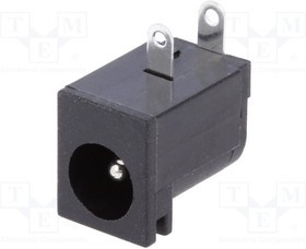 C9743-CCRNB001R, Гнездо, питания DC, "папа", 5,5/2,1мм, 5,5мм, 2,1мм, THT