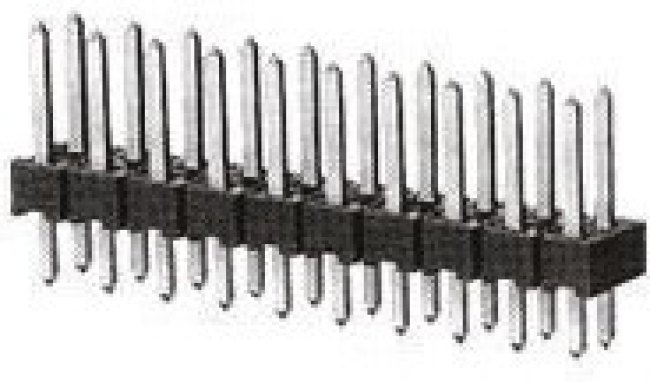 2-826942-0, Headers &amp; Wire Housings 2X20 POS VERT TIN