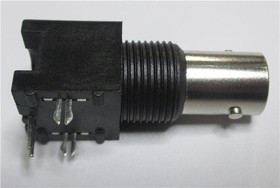 112419, RF Connectors / Coaxial Connectors BNC RA PCB JACK 75 OHM-LO/BL