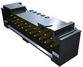 T2M-110-01-L-D-SM-WT, T2M Series Straight Surface Mount PCB Header, 20 Contact(s), 2.0mm Pitch, 2 Row(s), Shrouded