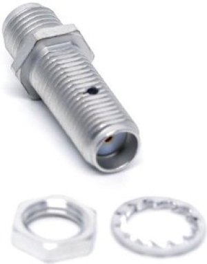 R124720000W, RF Adapters - In Series SMA / FEMALE-FEMALE BULKHEAD ADAPTER