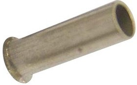 F85-18-C, TERMINAL, WIRE FERRULE, 4AWG, UNINSUL