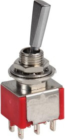 100DP1T6B11M1REH, Toggle Switches DPDT ON-ON SLDR MNT